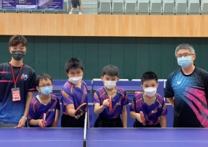 本校學生勇奪 2022-2023年度大嶼山區小學校際乒乓球比賽男子團體賽冠軍