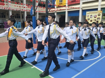 【榮耀時刻】 2026全港旗手護旗比賽（決賽）優異獎 ——以汗水換取的榮光