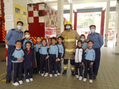 二年級常識科參觀東涌消防局