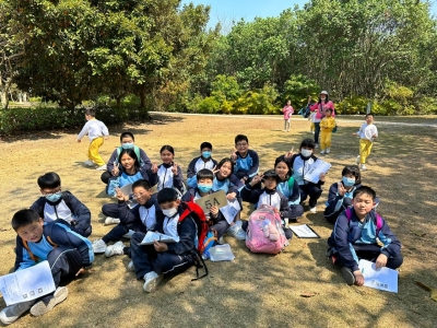 濕地公園進行全方位學習活動A life-wide learning project - A visit to Hong Kong Wetland Park