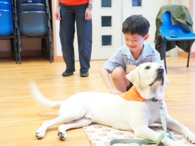 小Q伴成長 — 動物輔助活動